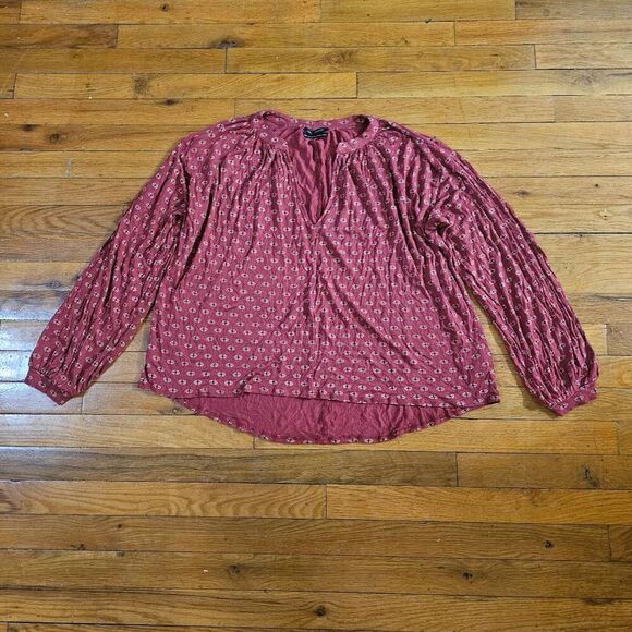 Urban Outfitters Floral Tunic Blouse Size Medium Boho Top NWT - Picture 1 of 6